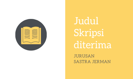 Judul Skripsi Diterima