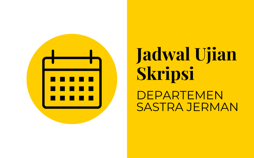 Jadwal Ujian Skripsi Juli 2024